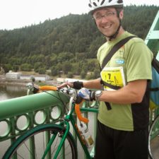 Jeff, bien plus qu'un livreur cycliste ! livraison de couches lavables