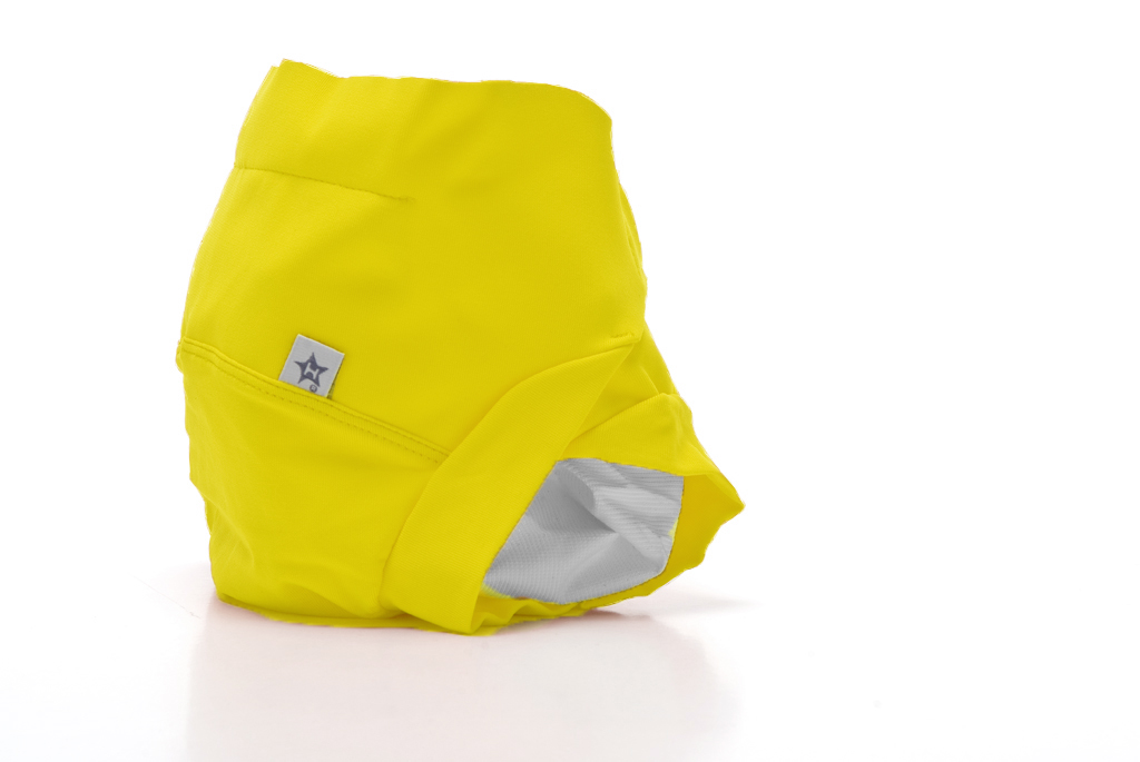 couche culotte bébé jaune hamac